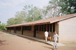 Sampa Mission School block of 24 classrooms in need of renovation. 