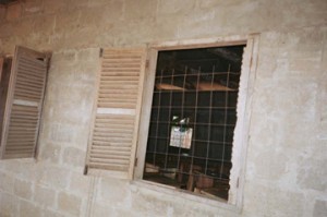 Windows in need of repair (outside) 