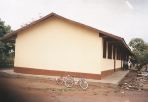 FRONT VIEW OF SAMPA RC JUNIOR HIGH SCHOOL BLOCK A - AFTER RENOVATION