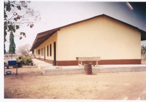 BACK VIEW OF SAMPA RC JUNIOR HIGH SCHOOL BLOCK A - AFTER RENOVATION